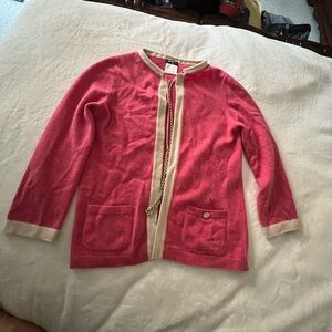 Chanel cardigan 100% cachemire cashmere